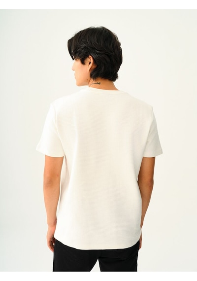 LOFT Regular Fit Erkek Tshirt K.kol Lf2037094 Q1.v1 Beyaz