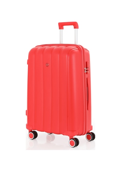 Mçs Üçlü Polipropilen Valiz Seti V305 S18y100033-set 00004 Kırmızı