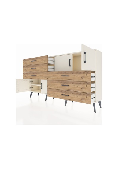 Arges Konsol 2 Raflı 6 Çekmeceli 4 Kapaklı 176x30x99 Aytaşı-aytaşı/çam Aytası/atlas Çam - Aytası Arges Konsol 2 Raflı 6 Çekmeceli 4 Kapaklı 176x30x99 Aytaşı-aytaşı/çam Aytası/atlas Çam - Aytası