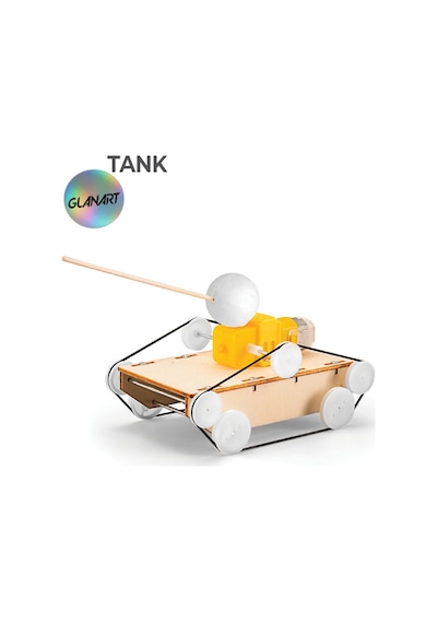 Robotik Kendin Yap Motorlu Tank Yapım Seti Çocuklar İçin