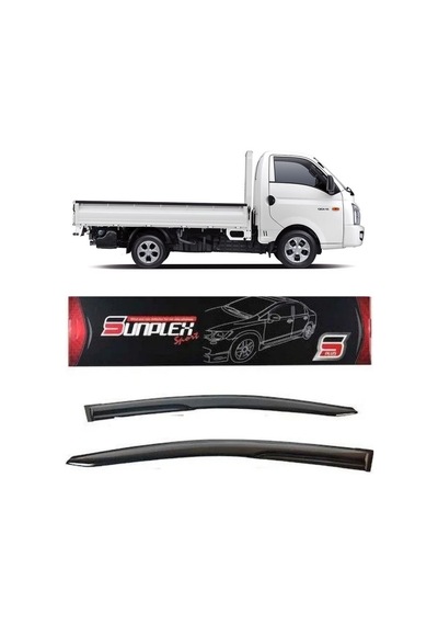 Hyundai H100 Kamyonet Mugen Cam Rüzgarlığı 2004 Sonrası 2'li Sunp