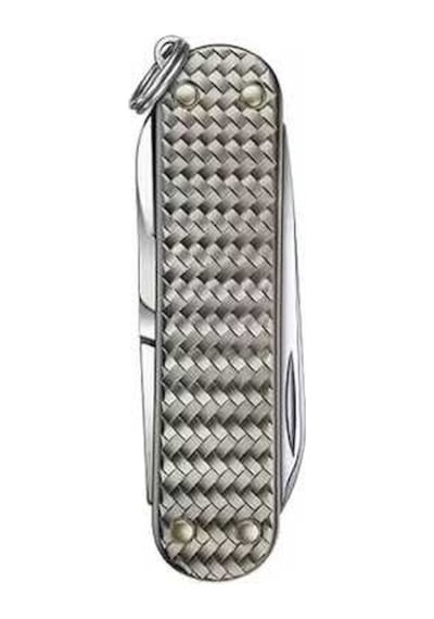 Victorinox Kamp Çakı Klasik Sd Alox 58mm Gri Gümüş