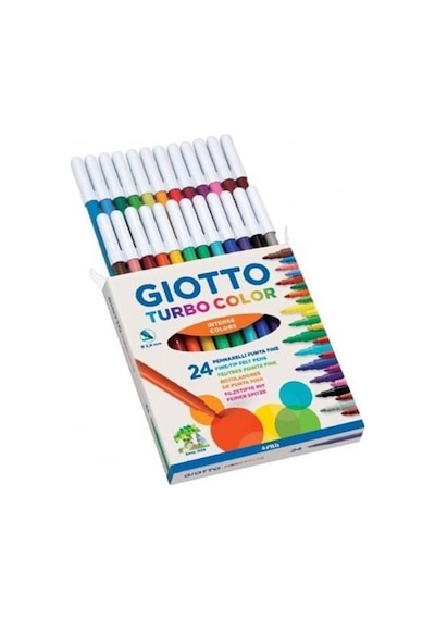 Giotto Turbo Color 24'lü Keçeli Kalem Seti