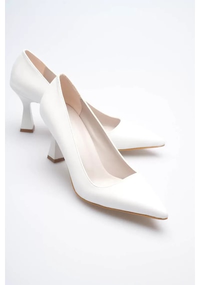 Trendella Beyaz Topuklu Kadın Stiletto Tr20ms02b Siyah