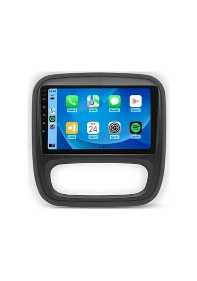 Aln Renault Trafic 2015-2021 6gb Ram 128gb Hafıza 8 Çekirdek Carplay Android Multimedya 9"