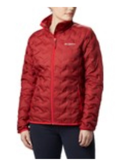 Columbia Wk0259-659 Delya Ridge Down Jacket Kadın Mont Kırmızı
