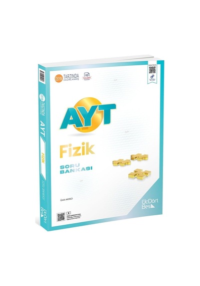 Üç Dört Beş Yayıncılık 345 Tyt - Ayt Fizik Soru Bankası Set 2 Kitap