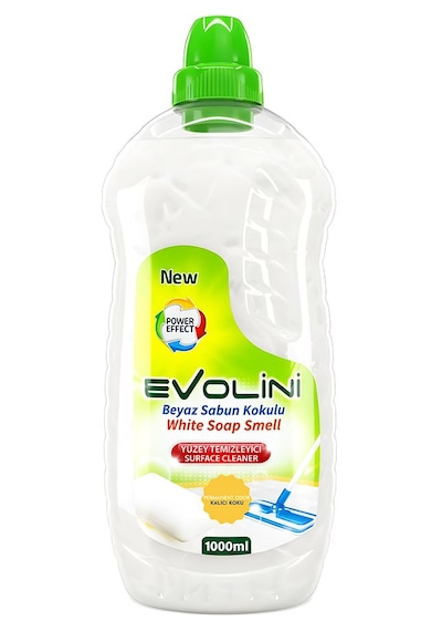 Evolini Beyaz Sabun Kokulu Yüzey Temizleyici 1000 Ml Ferah Ve Etkili Temizlik Tekli