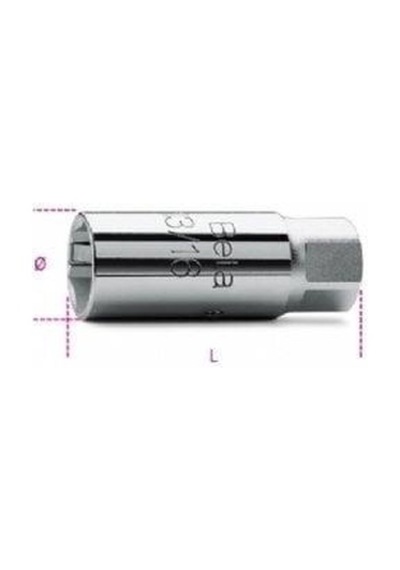 Beta 956e 3/8'' Buji Lokması 20,8mm 13/16''