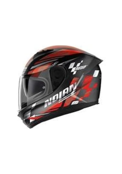 Nolan N60-6 Moto Gp 055 Kapalı Motosiklet Kaskı Siyah