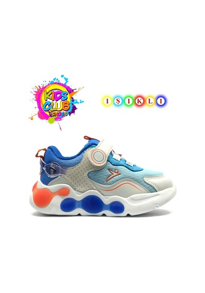 Cool Flash Işıklı Ortopedik Çocuk Spor Ayakkabı Mavi