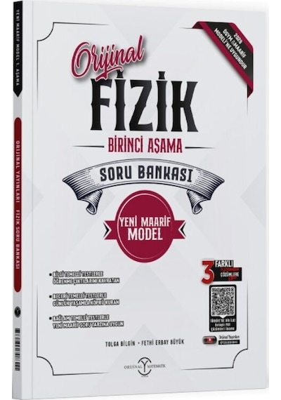 Tyt Fizik Maarif Birinci Aşama Soru Bankası Orijinal Yayınları