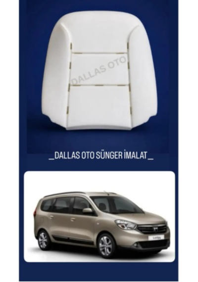 Dacia Lodgy Uyumlu Oto Koltuk Sırt Süngeri 2012-2020 1