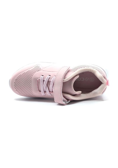 Cool Zila Pembe Cırtlı Hafif Taban Kız Çocuk Spor Ayakkabı Pembe