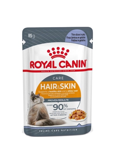 Tr Royal Canın Hair Skin Kedi Yaş Mama 85gr 6adet Kedi Konserve Pouch
