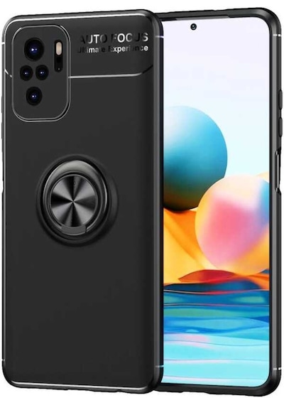 Xiaomi Redmi Note 10S Kilif Zore Ravel Yüzüklü Silikon Kilif 492419476