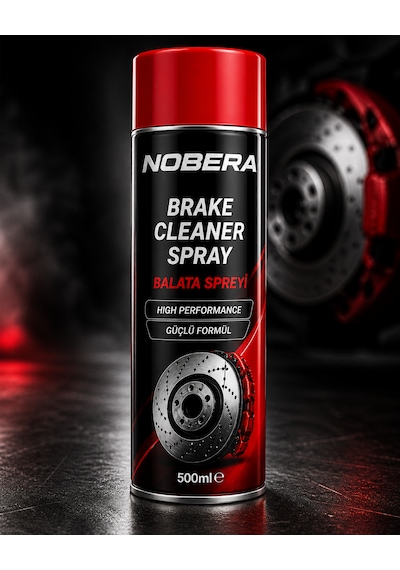 Nobera Fren Balata Temizleyici Sprey 500 Ml X 5 Adet