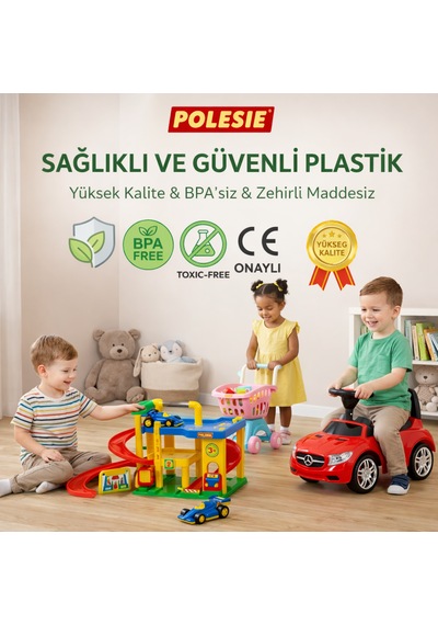 Polesie Mammoet Arazi Aracı Oyuncak 23,5 Cm Sağlıklı Plastik Dayanıklı Off Road Jeep