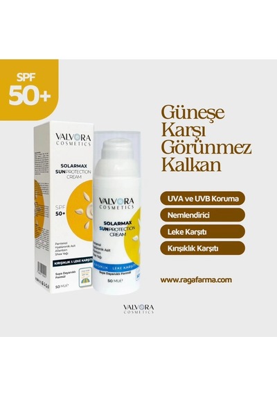 Valvora Cosmetıcs Solarmax Spf 50+ Krem 50 Ml