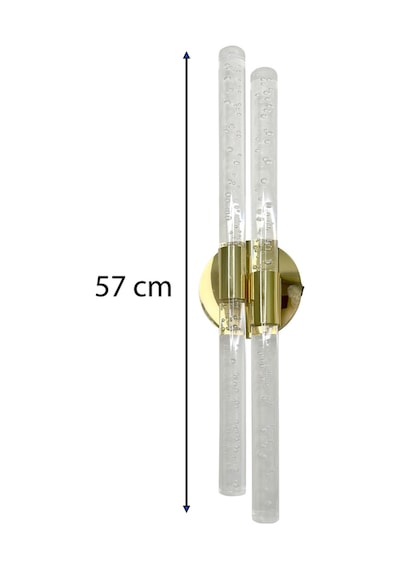 Bh Bubblelight Dubble Şık Ve Zarif Modern Led Duvar Aplik Gold Pilli Gold