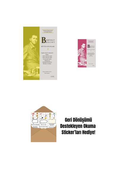 Bertolt Brecht - Bütün Oyunları 2 + Bertolt Brecht - Bütün Oyunları 5 + Okuma Sticker'ları