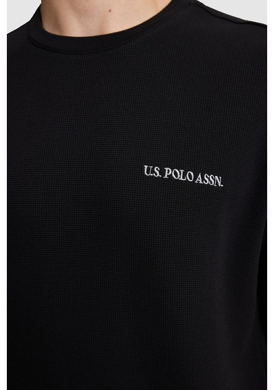 U.S. Polo Assn. U.s. Polo Assn. Erkek Siyah Tişört 50326950-vr046