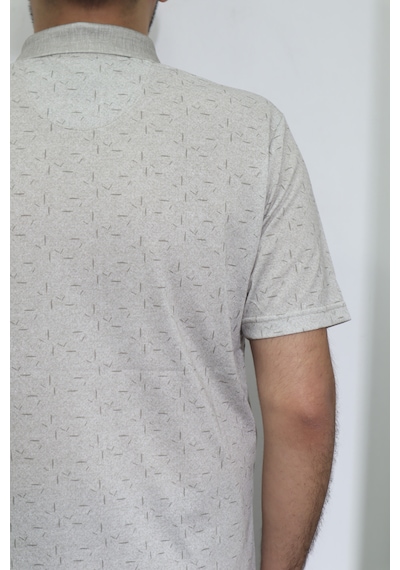 Santa Dmctekstil Erkek Desenli Klasik Kesim Rahat Kalıp Tek Cepli Polo Yaka Düğmeli T-shirt Koyu Bej Santa Dmctekstil Erkek Desenli Klasik Kesim Rahat Kalıp Tek Cepli Polo Yaka Düğmeli T-shirt Koyu Bej