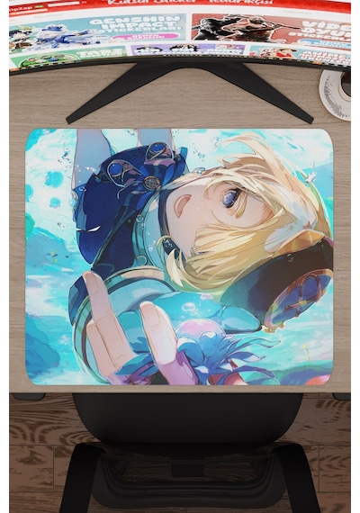 Freminet Genshin Impact Anime Gacha V5 - 48x40 Xl Gaming Mouse Pad Fare Altlığı