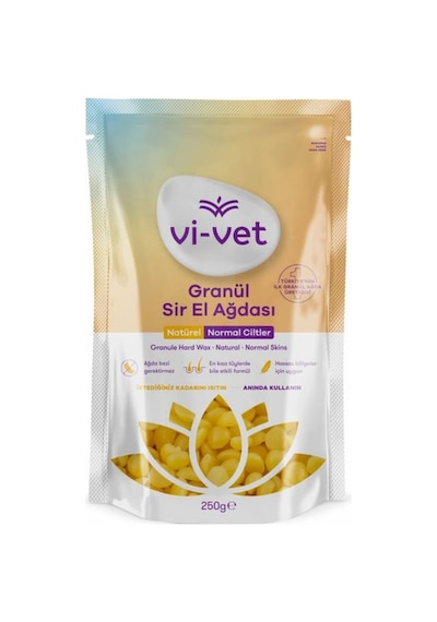 Vivet Granül Sir El Ağdası Natürel Normal Ciltler 250 Gr 2 Paket