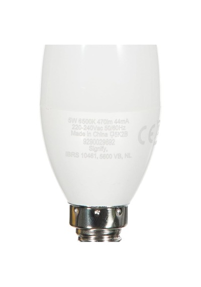 Philips Ledcandle 40w B35 E14 Beyaz Işık 4lü Paket Çok Renkli