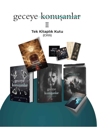 Geceye Konuşanlar 2 Tek Kitaplık Kutu Ciltli