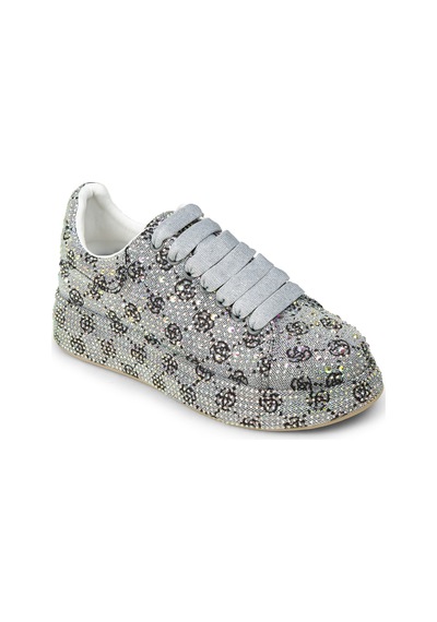 Deery Kadın Gri Taş İşlemeli Sneaker - K0052zgrıc01 Gri