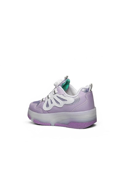 Trender Twingers Filet Patenli 002 Lila Kız Çocuk Sneaker Gm04a002