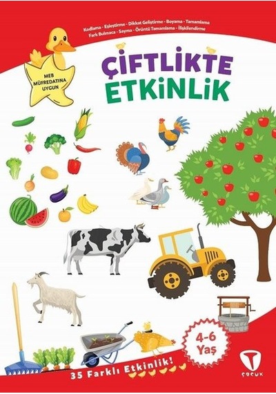 Çiftlikte Etkinlik - Fatma Hazan Türkkol - Turkuvaz Çocuk