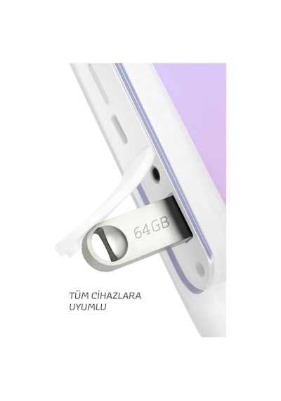 Maxron 64 GB USB 2.0 Metal Flash Bellek