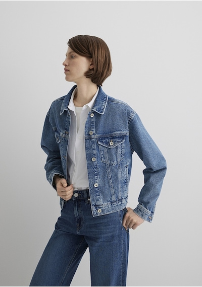 Mavi - Megi Mavi Premium Indigo Mavisi Jean Ceket 1110389-89162 Mavi