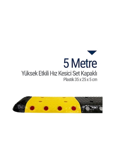Yüksek Etkili Hız Kesici Yol Kasisi 5 M