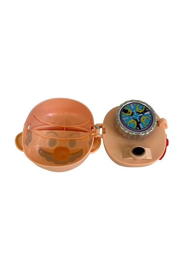 Süper Mario Beyblade Topaç Fırlatan Anahtarlık Oyuncak Maryo 10 Cm Mario