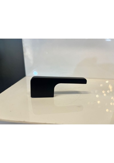 Desna Metal Kulp 16mm Mat Siyah Dolap Kapak Tv Ünite Modern Çekmece Mobilya Komodin Konsol Mat Siyah