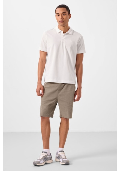 Tommylife Standart Fit Basic Polo Yaka 2li Paket Siyah-beyaz Erkek T-shirt - 87748 Siyah-Beyaz