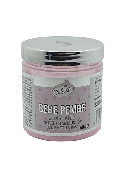 Toz Sim Metalik Dr. Gusto 50 Gr Bebe Pembe