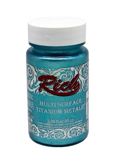 Rich Multi Surface Titanium Metalik Boya 90 Cc. 2574 Şeker Mavi