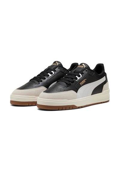 Puma Shuffle Downtown Siyah - Beyaz Erkek Sneaker 402596-07 Siyah - Beyaz