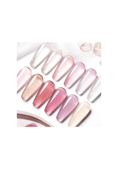 Born Pretty 10ml Jelly Nude Seri Kalıcı Oje Jn02 56347