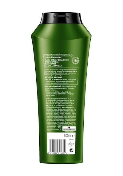 Gliss Bio-Tech Restore Şampuan 6 x 500 ML
