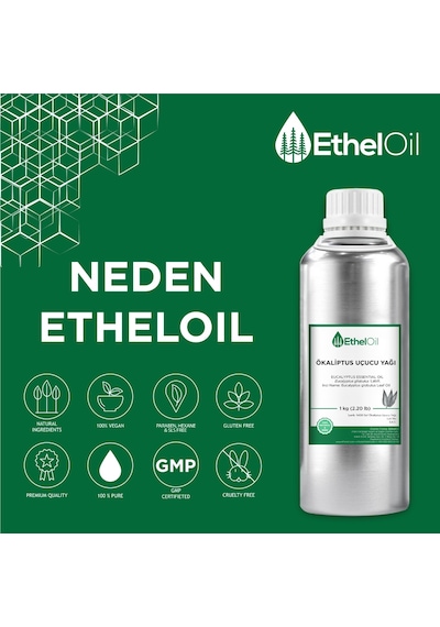 Etheloil Ökaliptus Uçucu Yağ 1 KG