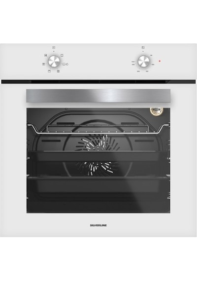 Silverline BO6501W01 - CS5335W02 - 3457 Soho Beyaz Ankastre Set