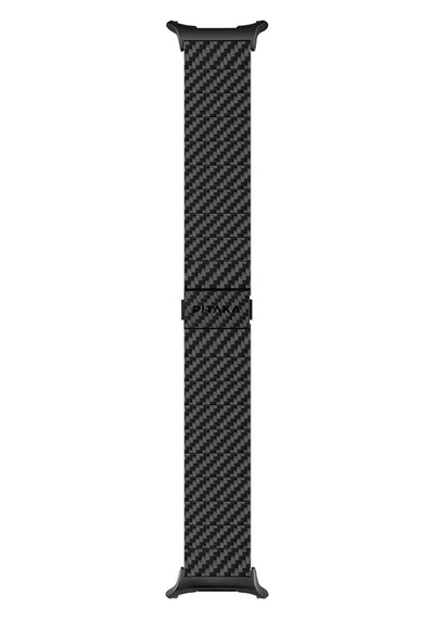 Pitaka Modern Serisi Karbon Fiber Galaxy Uyumlu Watch Ultra 47mm Kordon Black-grey Twill