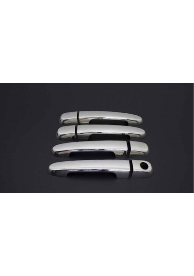 Hyundai Accent Era Uyumlu Kapı Kolu 4 Parça 2005-2011 Paslanmaz Korm