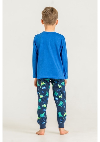 Rolypoly Erkek Çocuk Start The Game Mavi Uzun Kol Pijama Takım Rp3860-c-v1 Rp3860-c-v1